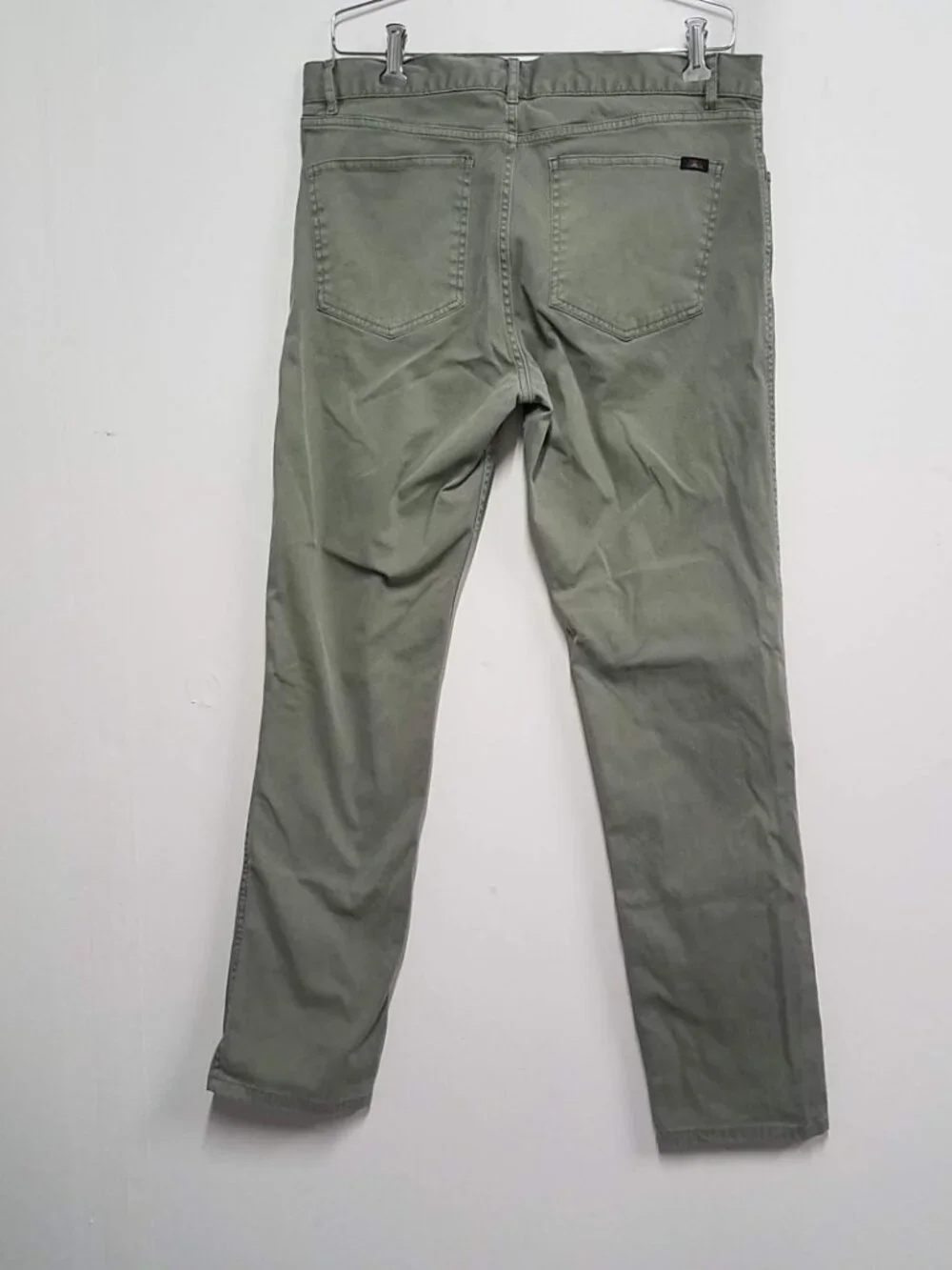 Faherty Comfort Twill 5-Pocket Pant 33 Surplus Green MBC0010-SPG Organic Cotton